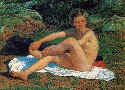 Alexander Ivanov Nude Boy Germany oil painting reproduction